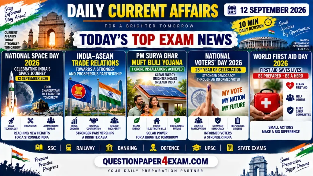 current affairs 12 sept 2026