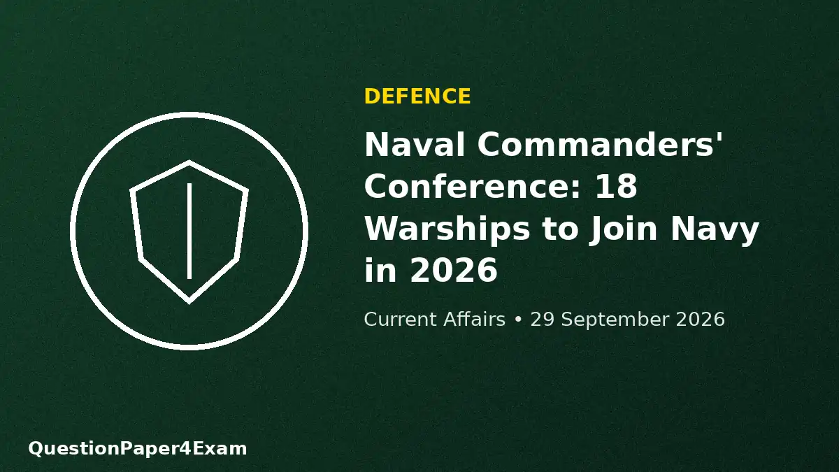 daily current affairs 29 september 2026 – naval warship illustration