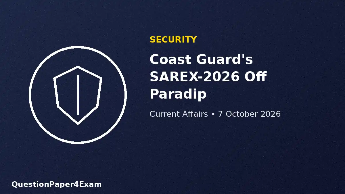daily current affairs 7 october 2026 – maritime search and rescue graphic